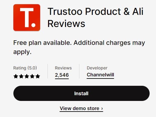trustoo install page