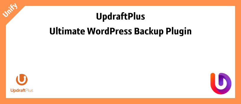 UpdraftPlus Ultimate WordPress Backup Plugin